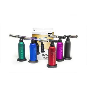 LIGHTER OG DUAL FLAME TORCH ASST. COLORS