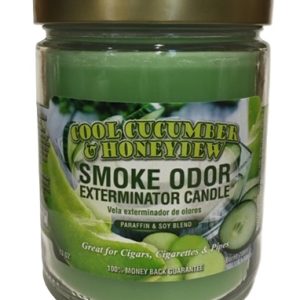 SMOKE ODOR CANDLE CUC & HONEYDEW