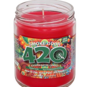 SMOKE ODOR CANDLE 420