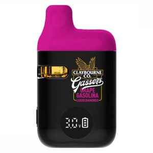 CLAYBOURNE GASSERS GRAPE GASOLINA LIQUID DIAMOND DISP. 0.95ML