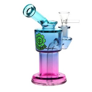 SESHGEAR ROBOTO 5.25" BONG OMBRE ASSORTED COLORS