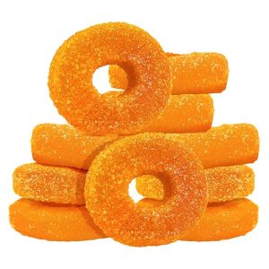 OLLI SOUR PEACH GUMMIES 10X10MG