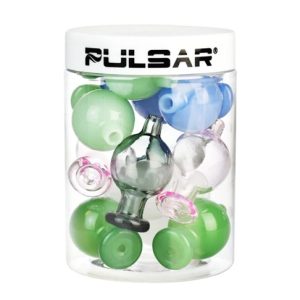 PULSAR BUBBLE CARB CAP 25MM ASSORTED COLORS