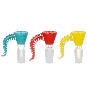 DNA MATRIX HORN 14MM HERB SLIDE BOWL ASSORTED COLORS