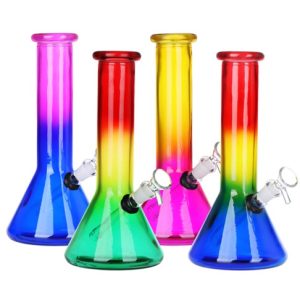 SESHGEAR BOXED 10" OMBRE BEAKER ASSORTED COLORS