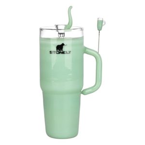 PULSAR STONELY CUP 8.5" WATER PIPE JADE GREEN