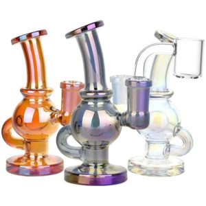 VISIBLE SPECTRUM 4.75" GLASS BALL RIG ASSORTED COLORS