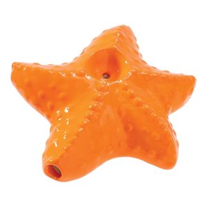 WACKY BOWLZ STARFISH 4" CERAMIC PIPE