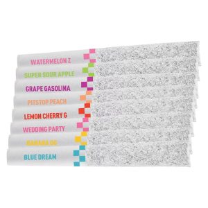 CLAYBOURNE FROSTED FLYERS PODIUM VARIETY PACK INFUSED 8X0.35G