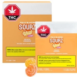 SOURZ FULLY BLASTED PEACH ORANGE 1:1 10X10MG