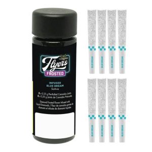 CLAYBOURNE FROSTED FLYERS BLUE DREAM INFUSED PR 8X0.35G