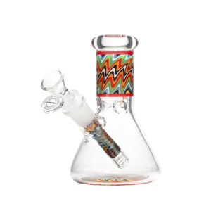 ARSENAL 6" TRIPPY WAVE BONG DESIGN 2