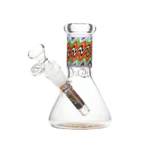 ARSENAL 6" TRIPPY WAVE BONG DESIGN 3