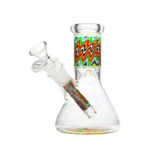 ARSENAL 6" TRIPPY WAVE BONG DESIGN 4