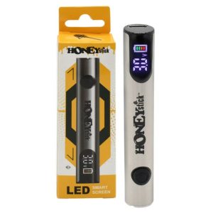 HONEYSTICK LED BATTERY SILVER