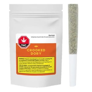 CROOKED DORY CITRUS PUNCH SHATTER INFUSED PR 5X0.5G