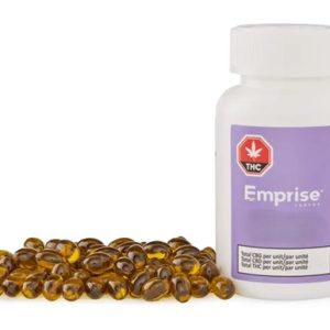 EMPRISE 1000MG CBG + 5000MG CBD SOFTGELS 100X10MG