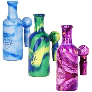 PULSAR 4.25" MARBLED ASH CATCHER ASSORTED COLORS